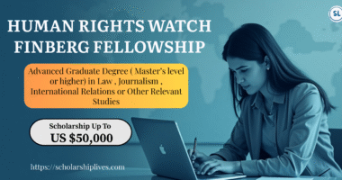 Human Rights Watch Finberg Fellowship