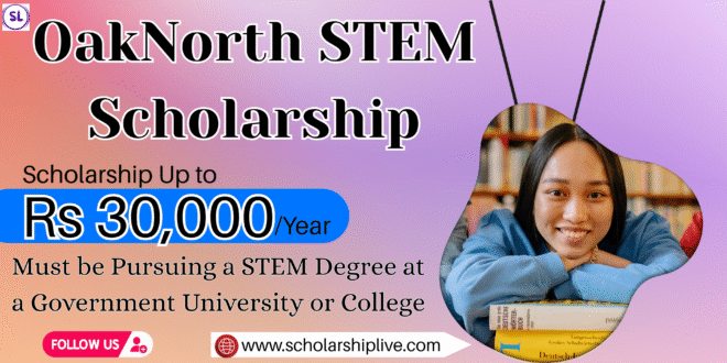 oaknorth stem scholarship courses