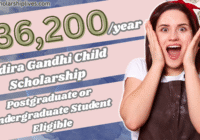 Indira Gandhi scholarship